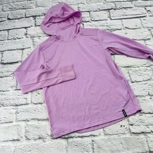 Patagonia Kids Size S 7-8 Long Sleeve  Capilene Silkweight Tee in Lavender